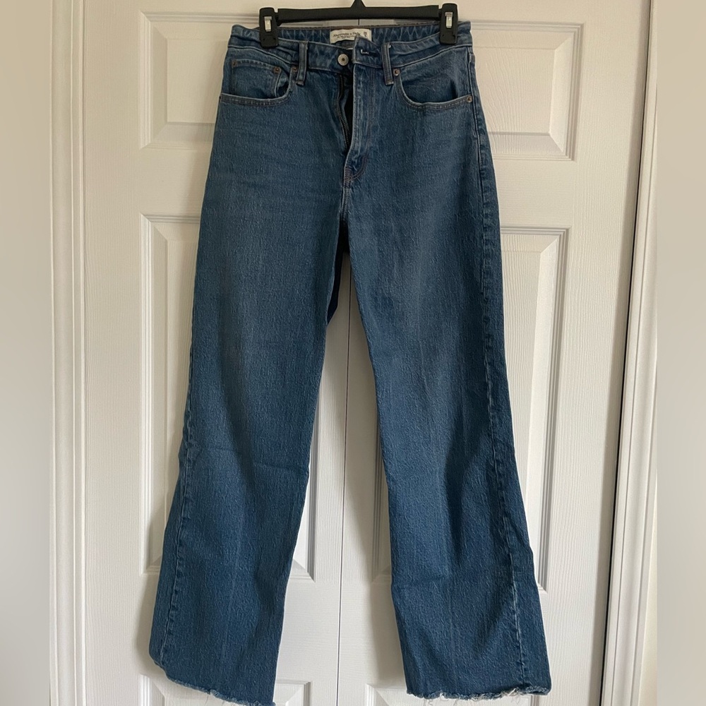 Abercrombie & Fitch High Rise Blue Jeans